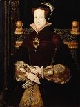 Portrait of Mary Tudor, Queen of England-Anthonis Mor-Mounted Giclee Print