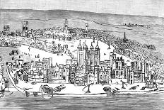 Panoramic View of S'Hertogenbosch, C.1545-50-Anthonis van den Wyngaerde-Giclee Print