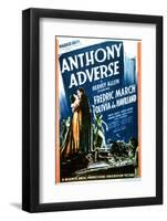 Anthony Adverse - Movie Poster Reproduction-null-Framed Photo