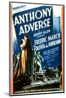 Anthony Adverse - Movie Poster Reproduction-null-Mounted Photo