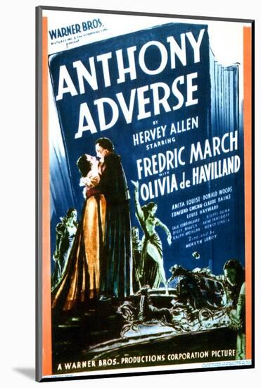 Anthony Adverse - Movie Poster Reproduction-null-Mounted Photo