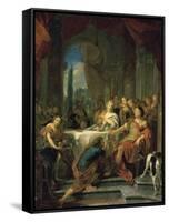 Anthony and Cleopatra-Gerard De Lairesse-Framed Stretched Canvas