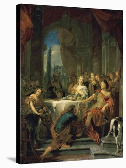 Anthony and Cleopatra-Gerard De Lairesse-Stretched Canvas