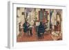 Anthony and Three Friends Playing a String Quartet-Masolino Da Panicale-Framed Giclee Print