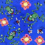 Frog Wallpaper, 2008-Anthony Breslin-Giclee Print