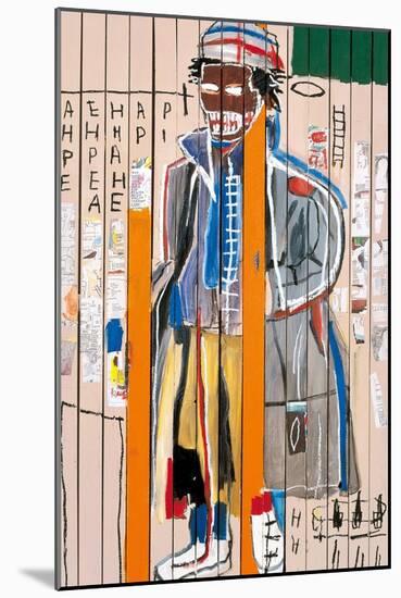 Anthony Clarke, 1985-Jean-Michel Basquiat-Mounted Giclee Print