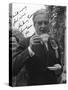 Anthony Eden, British Conservative Politician, Drinking a Cup of Tea, 1955-null-Stretched Canvas