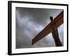 Anthony Gormleys Angel of the North, Gateshead, Tyne and Wear, UK-Alan Copson-Framed Photographic Print