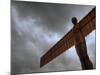 Anthony Gormleys Angel of the North, Gateshead, Tyne and Wear, UK-Alan Copson-Mounted Photographic Print