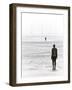 Anthony Gormleys Another Place, Crosby Beach, Merseyside, England, UK-Alan Copson-Framed Photographic Print