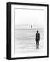 Anthony Gormleys Another Place, Crosby Beach, Merseyside, England, UK-Alan Copson-Framed Photographic Print