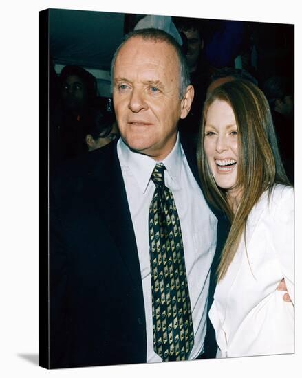 Anthony Hopkins & Julianne Moore-null-Stretched Canvas
