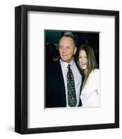 Anthony Hopkins & Julianne Moore-null-Framed Photo