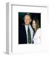 Anthony Hopkins & Julianne Moore-null-Framed Photo