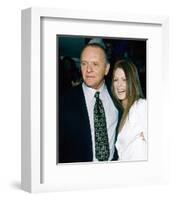 Anthony Hopkins & Julianne Moore-null-Framed Photo