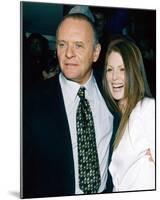 Anthony Hopkins & Julianne Moore-null-Mounted Photo