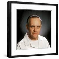 ANTHONY HOPKINS. "THE SILENCE OF THE LAMBS" [1991], directed by JONATHAN DEMME.-null-Framed Photographic Print