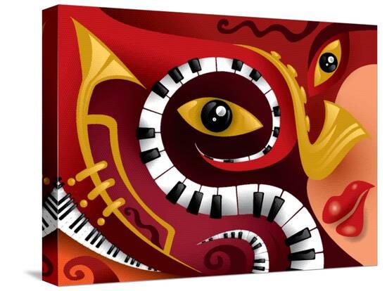 Stretched Canvas Print, , large