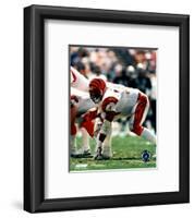 Anthony Munoz - In three point stance-null-Framed Photographic Print