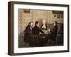 Anthony Playing Cards with His Friends, 19Th Century-Mary Ellen Best-Framed Giclee Print