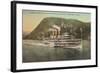 Anthony's Nose, Hudson River-null-Framed Art Print