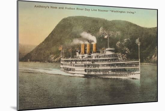 Anthony's Nose, Hudson River-null-Mounted Art Print