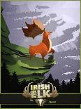 Vintage Moose Poster-Anthony Salinas-Poster