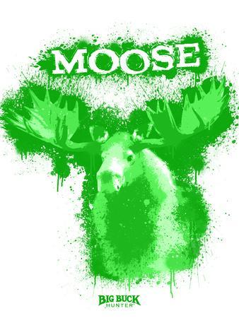 Moose Spray Paint Green