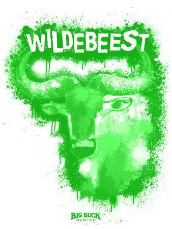 Wildebeest Spray Paint Green