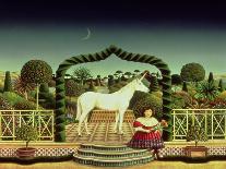 Girl with a Unicorn, 1980-Anthony Southcombe-Giclee Print