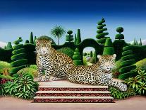Jaguars in a Garden, 1986-Anthony Southcombe-Giclee Print