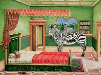 Zebra in a Garden, 1977-Anthony Southcombe-Giclee Print