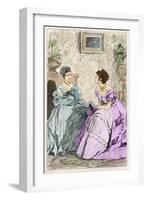 Anthony Trollope's novel 'He Knew He Was Right'-Marcus Stone-Framed Giclee Print