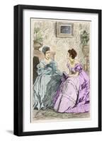 Anthony Trollope's novel 'He Knew He Was Right'-Marcus Stone-Framed Premium Giclee Print