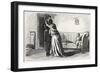 Anthony Trollope's novel 'He Knew He Was Right'-Marcus Stone-Framed Premium Giclee Print