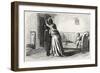 Anthony Trollope's novel 'He Knew He Was Right'-Marcus Stone-Framed Giclee Print