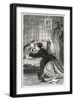 Anthony Trollope's novel 'He Knew He Was Right'-Marcus Stone-Framed Giclee Print