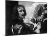 Anthony Van Dyck, Self-Portrait with a Sunflower, C1633-1641-OL Lacour-Mounted Giclee Print