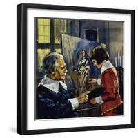 Anthony Van Dyck Studied as a Boy under a Local Painter Named Henry Van Balen-Luis Arcas Brauner-Framed Giclee Print