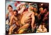 Anthony Van Dyck Triumph of Silenus Art Print Poster-null-Mounted Poster