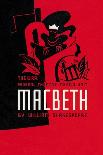 Macbeth: Wpa Federal Theater Negro Unit-Anthony Velonis-Framed Stretched Canvas