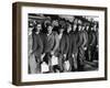 Anthracite Coal Miners Coming Out of Powderly Mine-Margaret Bourke-White-Framed Photographic Print