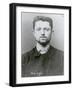 Anthropometric Portrait of Emile Henry-null-Framed Giclee Print