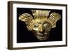 Anthropomorphic Gold Mask Originating from La Tolita-null-Framed Giclee Print