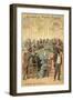 Anthropomorphic Illustration of the Follies of the Casino at Monte Carlo-null-Framed Giclee Print