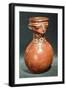Anthropomorphic Pottery Vase Originating from San Bartolome-null-Framed Premium Giclee Print