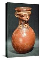 Anthropomorphic Pottery Vase Originating from San Bartolome-null-Stretched Canvas