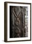 Anthropomorphic Relief on Village Chief's House, Bamileke Chiefdom, Bana, West Region, Cameroon-null-Framed Giclee Print