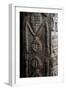 Anthropomorphic Relief on Village Chief's House, Bamileke Chiefdom, Bana, West Region, Cameroon-null-Framed Giclee Print