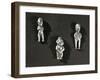 Anthropomorphic Silver Idols, Bolivia, Tiwanaku Culture-null-Framed Giclee Print